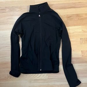 Black lulu lemon zip up